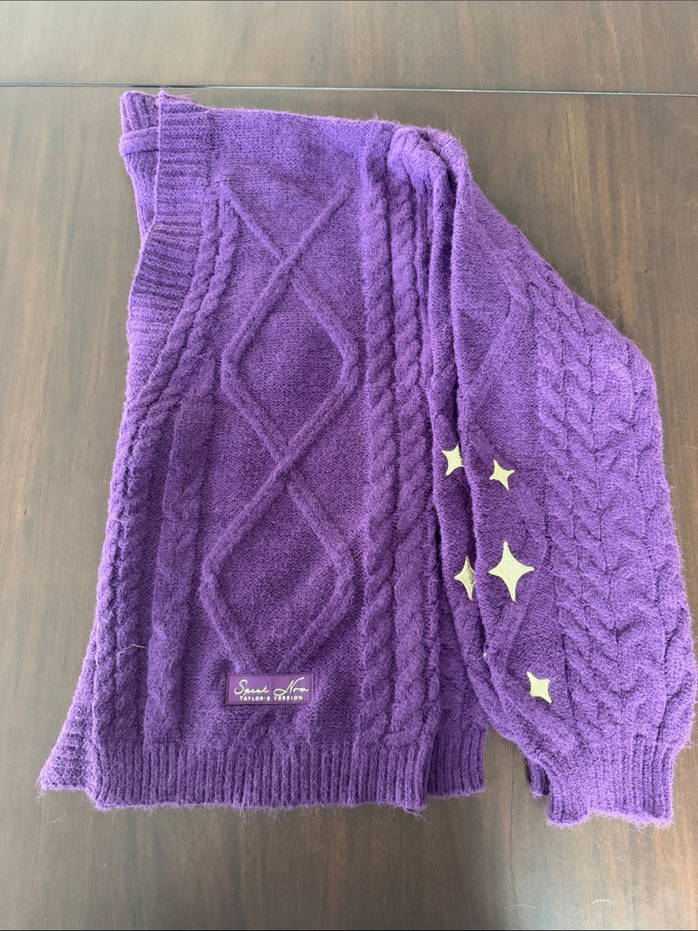 Taylor Swift Purple Speak Now Taylor’s Version Cardigan